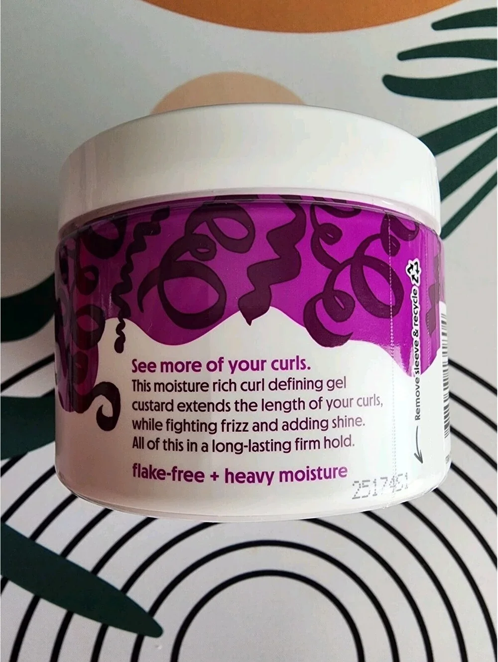 Not Your Mother's Curl Talk Defining Gel Custard 12 oz